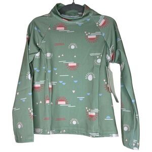 NEW Dot Dot Smile Long Sleeve Rashguard and Bottoms Swim Set 5/6